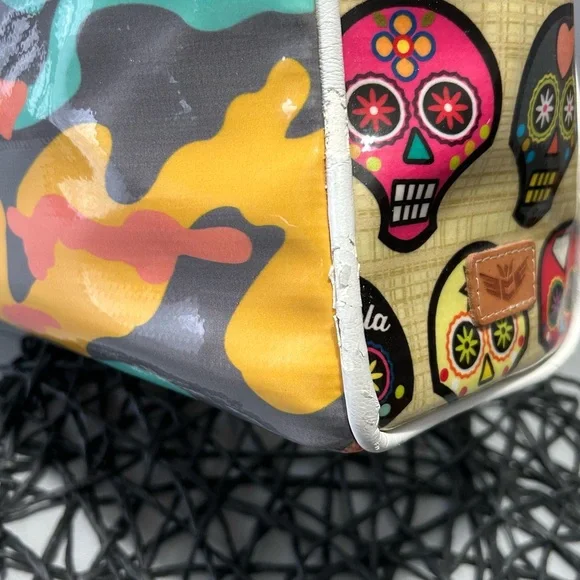 ❌SOLD❌Consuela Sunset Camo Legacy Classic Tote with Sugar Skull Accents - Picture 14 of 14
